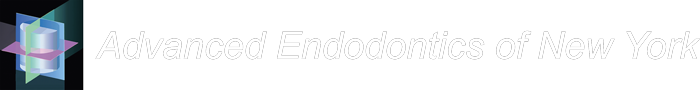 Advanced Endo Logo White